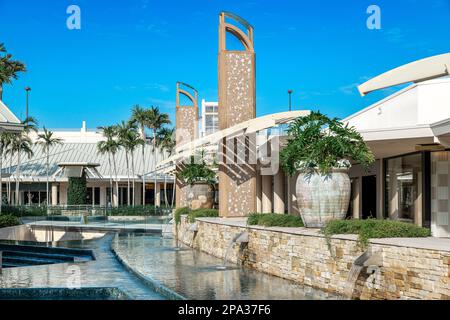 The Waterside Shops, Naples, Florida, USA. Foto Stock