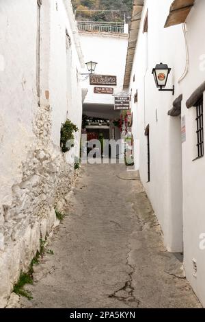 Villaggio di Pampaneira in Andalusia, Spagna Foto Stock