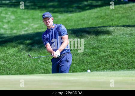 Ponte Vedra, Florida, Stati Uniti. 11th Mar, 2023. Justin Rose durante il terzo round del Campionato GIOCATORI al TPC Sawgrass di Ponte Vedra, FL. Gray Siegel/CSM/Alamy Live News Foto Stock