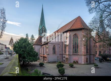 St Chiesa di Peters (Peterskirche) - Heidelberg, Germania Foto Stock