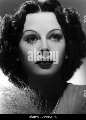 Hedy Lamarr in 'Boom Town' di Laszlo Willinger (MGM, 1940) Foto pubblicitaria Foto Stock