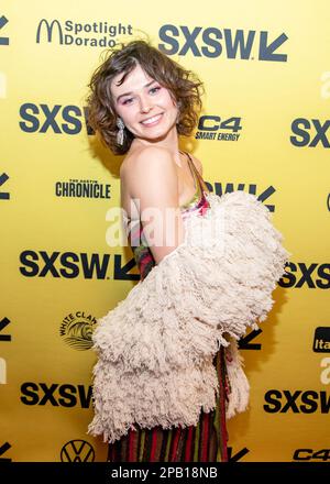 AUSTIN, TEXAS - 11 MARZO: Ruby Cruz partecipa alla proiezione 'Bottoms' durante la SXSW Conference and Festivals del 2023 al Paramount Theater il 11 marzo 2023 ad Austin, Texas. (Foto di Maggie Boyd/Sipa USA) Credit: Sipa USA/Alamy Live News Foto Stock