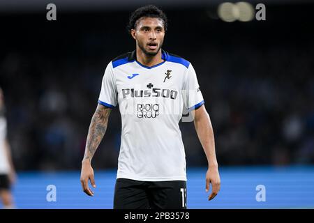 Napoli, Italia. 11th Mar, 2023. Ederson di Atalanta BC durante la Serie A match tra Napoli e Atalanta allo Stadio Diego Armando Maradona, Napoli, Italia il 11 marzo 2023. Credit: Giuseppe Maffia/Alamy Live News Foto Stock