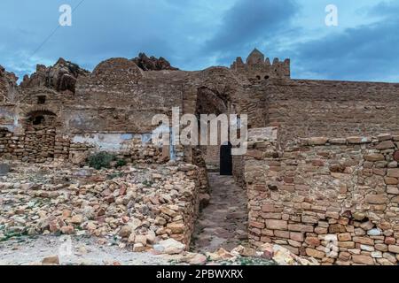 Antico Villaggio Zriba Olia, di origine berbera a Zaghouan, Tunisia Foto Stock