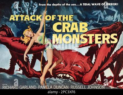 ATTACCO DEI MOSTRI GRANCHIO 1957 artisti alleati film con Pamela Duncan Foto Stock
