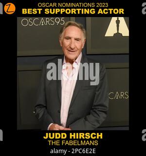 JUDD HIRSCH è nominato come miglior attore Oscar di sostegno ai 95th Academy Awards. NELLA FOTO: JUDD HIRSCH partecipa all'Academy Awards 2023 Oscar Nominee Luncheon. (Credit Image: © Billy Bennight/ZUMA Press Wire) SOLO PER USO EDITORIALE! Non per USO commerciale! Foto Stock