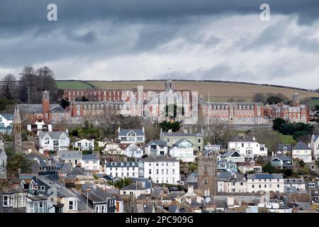 Il Britannia Royal Naval College (BRNC), comunemente noto come Dartmouth, è l'accademia navale del Regno Unito e l'istituto di formazione iniziale Foto Stock