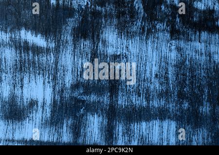 cute blu grunge spazzolato legno duro superficie texture - astratto foto sfondo Foto Stock