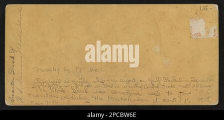 Quarto ponte del vaporizzatore americano Rhode Island. The Robin G. Stanford Collection, digitalizzato 2015 finanziamenti dal Center for Civil War Photography. Stati Uniti, Storia, Guerra civile, 1861-1865 Foto Stock