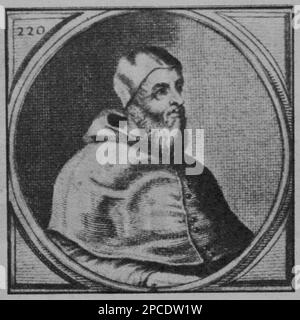 Città del Vaticano , Roma , ITALIA : Papa CLEMENTE VII ( Giulio di Giuliano de' Medici , 1478 - 1534 ). Papa della Chiesa Cattolica Romana dal 1523 - Clemente VII - VATICANO - VATICANO - RELIGIONE CATTOLICA - RELIGIONE CATTOLICA - colletto - colletto - prelato - Clerriale - PAPA - Papa - ritratto - ritratto ---- Archivio GBB Foto Stock