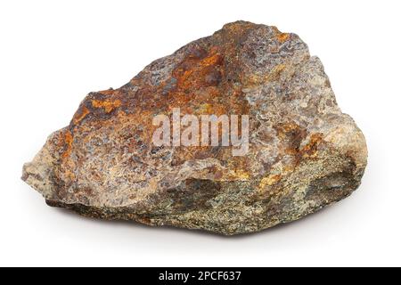 Stony meteorite ferroso (pietra Chondrite), il Deserto del Sahara, Marocco Foto Stock