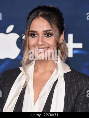 7 marzo 2023, Westwood, California, Stati Uniti: Ambreen Razia partecipa alla prima stagione 3 della Apple Original Series ''Ted lasso''. (Credit Image: © Billy Bennight/ZUMA Press Wire) SOLO PER USO EDITORIALE! Non per USO commerciale! Foto Stock