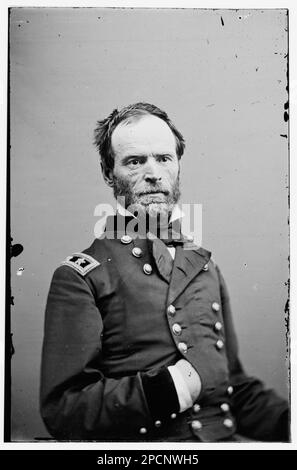 Sherman. Fotografie della guerra civile, 1861-1865 . Stati Uniti, Storia, Guerra civile, 1861-1865. Foto Stock
