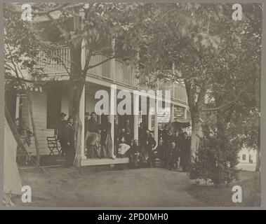 Brigade Hdqs. A Fort Lincoln, difese di Washington, D.C.. No. 908, titolo da articolo, Acquisto; L.C. Handy, Washington, D.C.; 1905 novembre 25; (DLC/PP-1905: 42760A). Stati Uniti, Storia, Guerra civile, 1861-1865, Stati Uniti, Washington (D.C.). Foto Stock