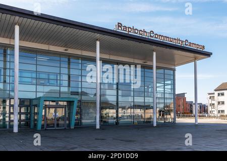 Raploch Community Campus di Stirling in Scozia Foto Stock