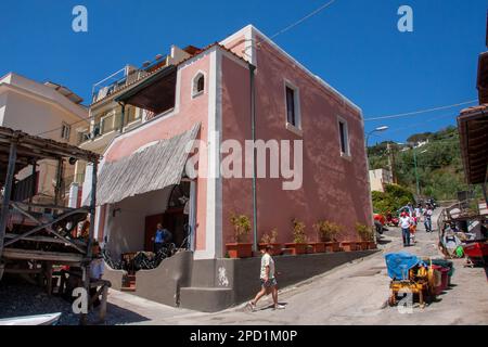 Hotel la Conca del sogno Costa Nerano, massa Lubrense, Italia piccolo villaggio di pescatori sulla Costiera Amalfitana. Di fronte all'isola di Capri Foto Stock