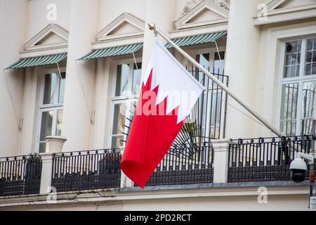 Ambasciata del Bahrain, Londra Foto Stock