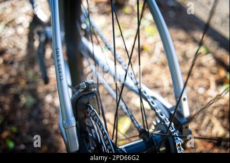 10-14-2022: La Salsa Stormchaser a velocità singola viene touted come una bici da ghiaia progettata per prevalere in condizioni di maltempo e di scricchiolatura della trasmissione. Il Foto Stock