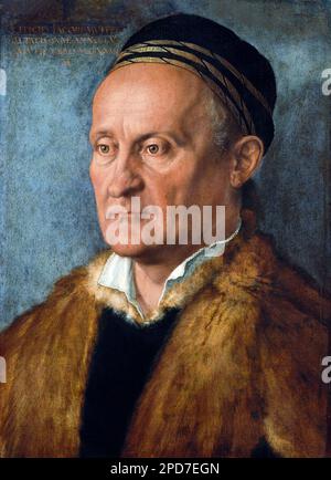 Jakob Muffel di Albrecht Dürer (1471-1528), olio su tela, 1526 Foto Stock