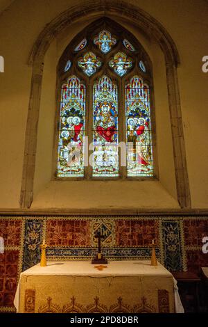 Chiesa di St Bartholomews, Sheppey Way, Bobbing, Kent, Inghilterra Foto Stock