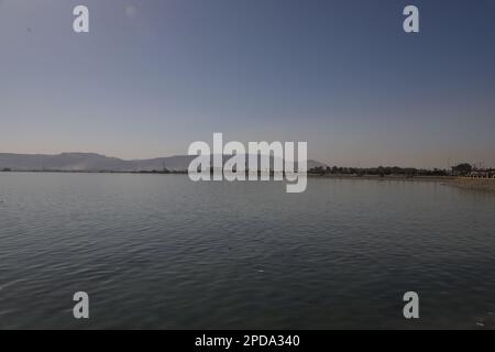 Ataqa montagna sul golfo di Suez Foto Stock