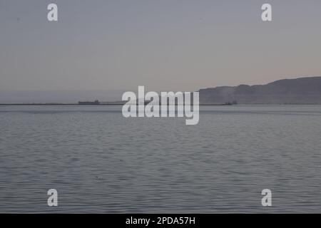 Ataqa montagna sul golfo di suez Foto Stock