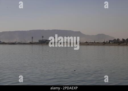 Ataqa montagna sul golfo di Suez Foto Stock