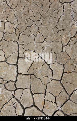 Cracked Earth, Abstract France Foto Stock