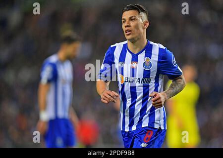 14th marzo 2023: Stadio di Dragoa, Porto, Portogallo: Champions League Football, FC Porto contro Inter Milan: Mateus Uribe di Porto Foto Stock