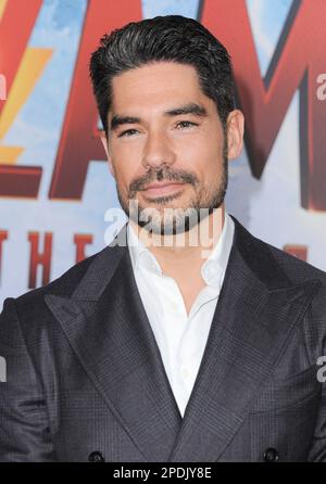 Los Angeles, California. 14th Mar, 2023. Agli arrivi per SHAZAM! FURY OF THE GODS Premiere, Regency Village Theatre, Los Angeles, CA 14 marzo 2023. Credit: Elizabeth Goodenough/Everett Collection/Alamy Live News Foto Stock