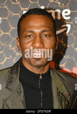 Los Angeles, California. 14th Mar, 2023. Leon alla prima di LA di Swarm al Lighthouse ArtSpace Los Angeles, California, il 14 marzo 2023. Credit: Koi Sojer/Snap'n U Photos/Media Punch/Alamy Live News Foto Stock