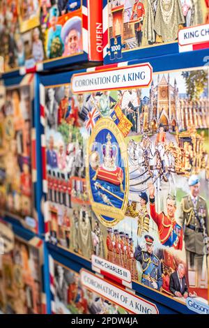 Puzzle che celebra l'incoronazione di re Carlo III Foto Stock