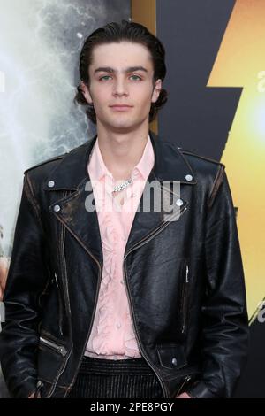 Westwood, Stati Uniti. 14th Mar, 2023. LOS ANGELES - MAR 14: Angelo AVI allo Shazam! Fury of the Gods Los Angeles Premiere al Village Theater il 14 marzo 2023 a Westwood, CA (Foto di Katrina Jordan/Sipa USA) Credit: Sipa USA/Alamy Live News Foto Stock