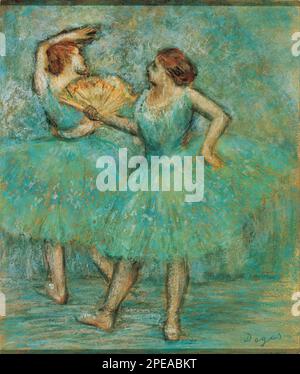 Due ballerini, 1905 circa 1905 di Edgar Degas Foto Stock