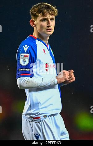 Blackburn, Regno Unito. 15th Mar, 2023. Tyler Morton #6 di Blackburn Rovers durante la partita Sky Bet Championship Blackburn Rovers vs Reading a Ewood Park, Blackburn, Regno Unito, 15th marzo 2023 (Foto di ben Roberts/News Images) a Blackburn, Regno Unito il 3/15/2023. (Foto di ben Roberts/News Images/Sipa USA) Credit: Sipa USA/Alamy Live News Foto Stock