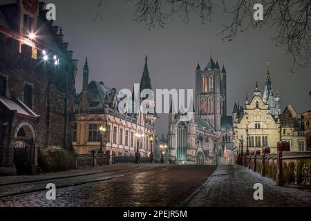 Gand - Belgio Foto Stock