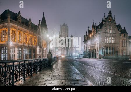 Gand - Belgio Foto Stock