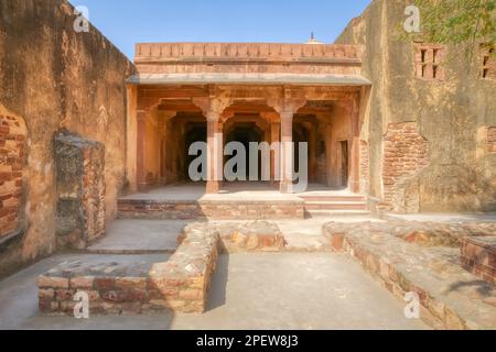 Panch Mahal luogo storico in Utttar Pradesh India Foto Stock