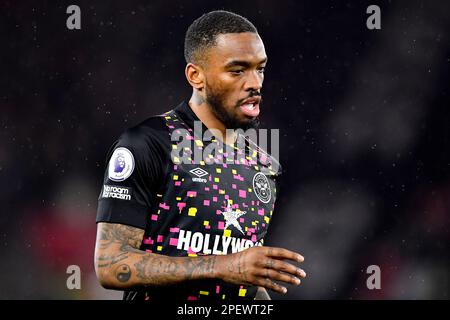 Ivan Toney of Brentford - Southampton v Brentford, Premier League, St Mary's Stadium, Southampton, Regno Unito - 15th marzo 2023 solo per uso editoriale - si applicano le restrizioni DataCo Foto Stock