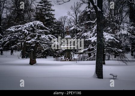 Royal Canadian Dragoons, Boer War Sculpture in Halifax Public Gardens National Historic Site of Canada Foto Stock