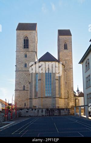 Castello di Rapperswil-Jona, lago di Zurigo, Svizzera Foto Stock