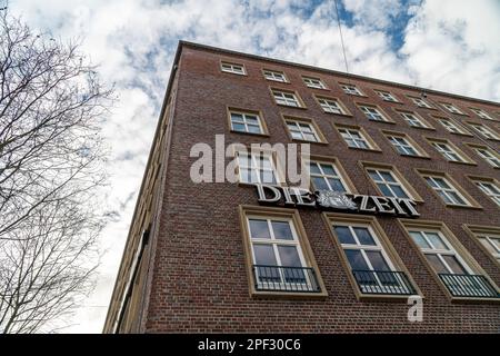 Die Zeit, Helmut-Schmidt-Haus, Amburgo, Germania, febbraio 4, 2023. (Foto CTK/Richard Munbl) Foto Stock