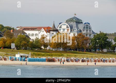 Spa Isola di Binz Ruegen Mar Baltico Foto Stock