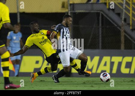 Sao Bernardo do campo, Brasile. 16th Mar, 2023. SP - Sao Bernardo do campo - 03/16/2023 - INDEPENDENCE BOWL 2023, SAO BERNARDO X INTER DE LIMEIRA Photo: Diogo Reis/AGIF/Sipa USA Credit: Sipa USA/Alamy Live News Foto Stock