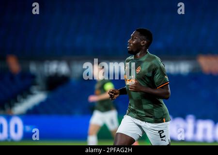 ROTTERDAM - Lassina Traore di Shakhtar Donetsk durante la partita della UEFA Europa League 16 tra Feyenoord e Shakhtar Donetsk allo Stadion de Kuip di Feyenoord il 16 marzo 2023 a Rotterdam, Paesi Bassi. AP | altezza olandese | COR LASKER Foto Stock