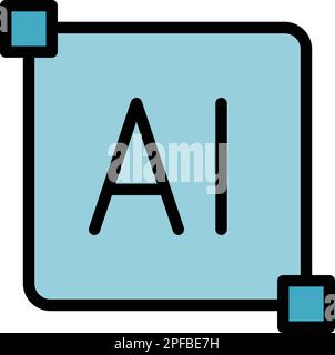 Icona della documentazione tecnica. Icona vettoriale per la documentazione tecnica di contorno per il disegno di fotoricettore isolata su colore di fondo bianco piatto Illustrazione Vettoriale