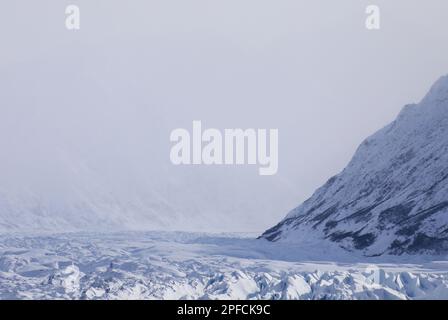 Intorno al ghiacciaio di Matanuska Foto Stock