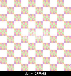Ripetizione geometrica e sfondo senza cuciture Foto Stock