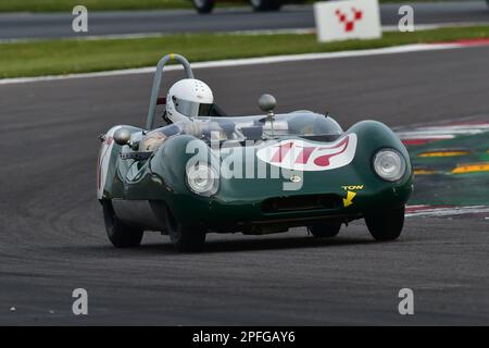 Ian Dalglish, Lotus 17, RAC Woodcote Trophy & Stirling Moss Trophy per le vetture sportive pre ’56 e pre ’61, una gara di un’ora con l’opzione di un secondo dr Foto Stock