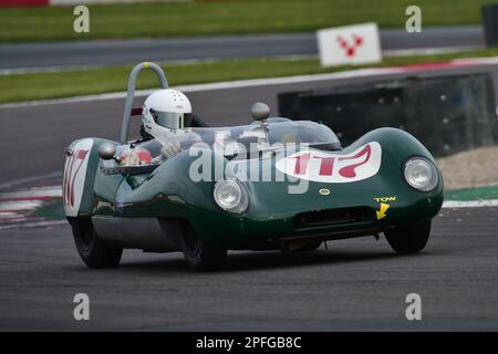 Ian Dalglish, Lotus 17, RAC Woodcote Trophy & Stirling Moss Trophy per le vetture sportive pre ’56 e pre ’61, una gara di un’ora con l’opzione di un secondo dr Foto Stock